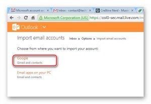 switching gmail to outlook 3